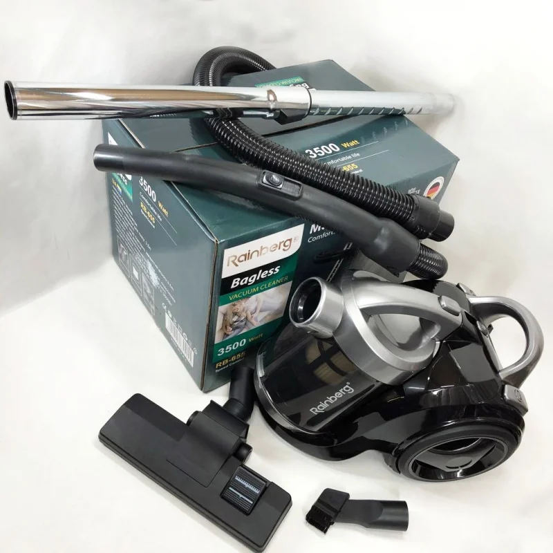 Пилосос Rainberg RB‑655 циклонний HEPA‑фільтр 3500W 3,5 л (ML-05170) - фото 7 Пилосос Rainberg RB‑655 циклонний HEPA‑фільтр 3500W 3,5 л (ML-05170) - фото 7