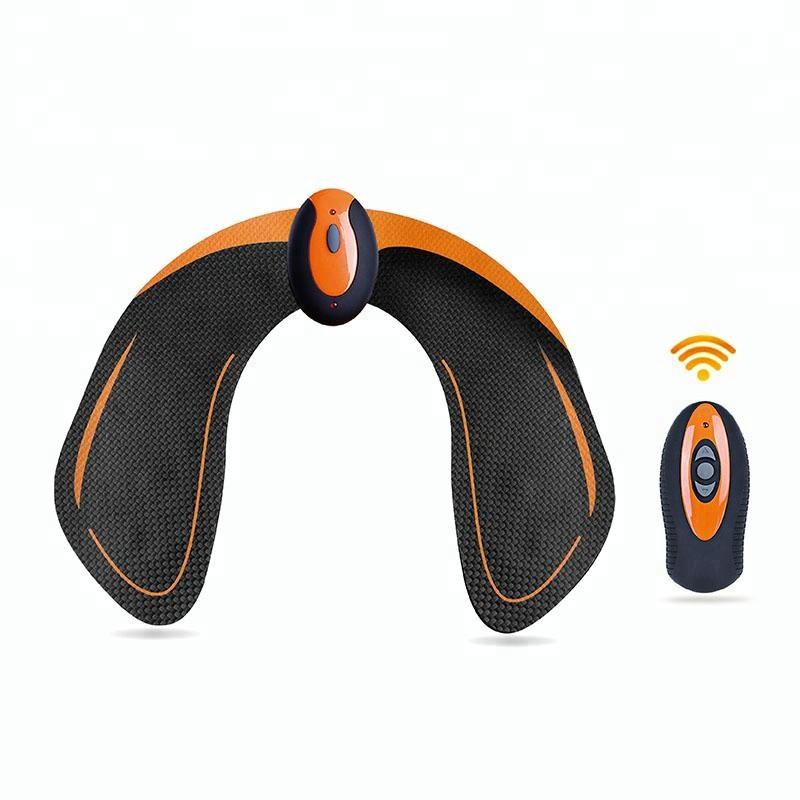 Миостимулятор SUNROZ EMS Hips Trainer для тренировки мышц бедер и ягодиц с USB-аккумулятором Черный (SUN1209) - фото 5