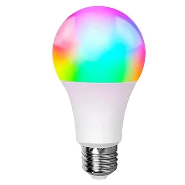 Лампочка умная светодиодная TUYA Wi-Fi 9 Вт Bluetooth RGB (32407354)