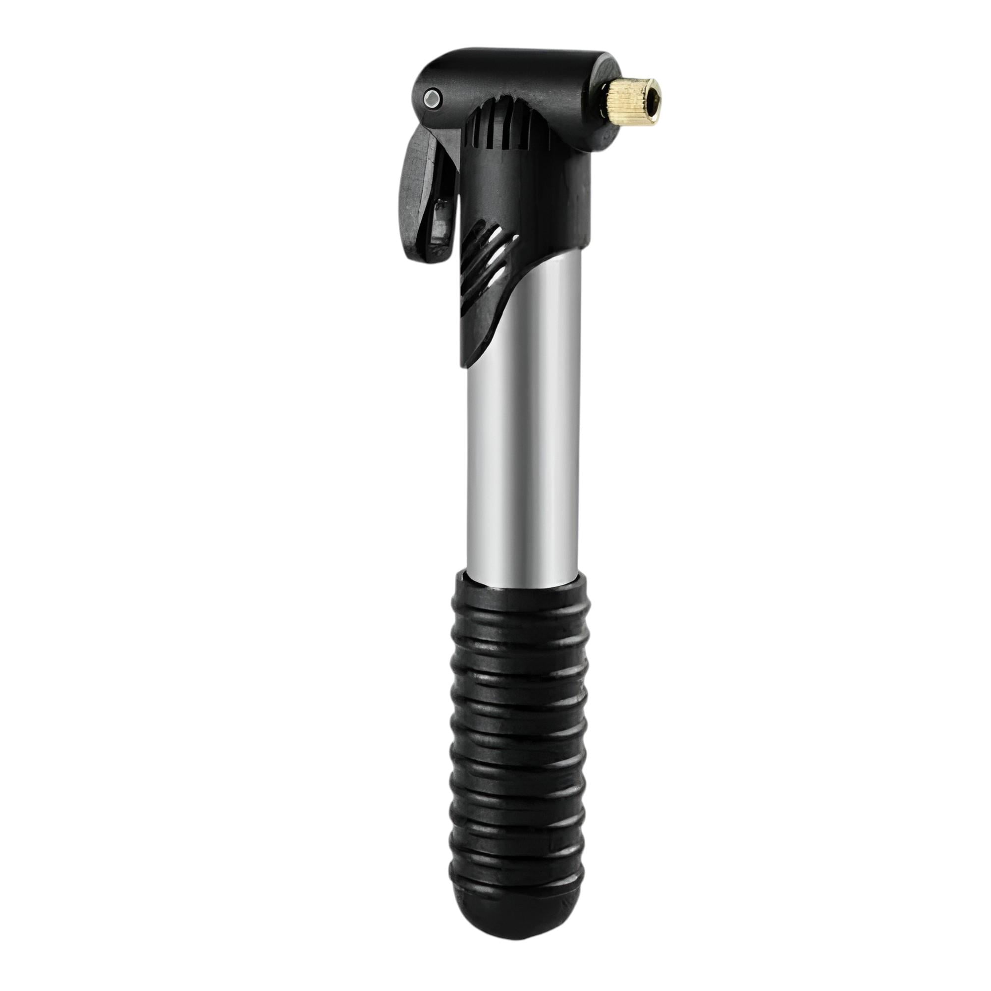 Насос для велосипеда ручной Stenson VL97762 с креплением Presta/Schrader 20,5×3 см Черный (622229)