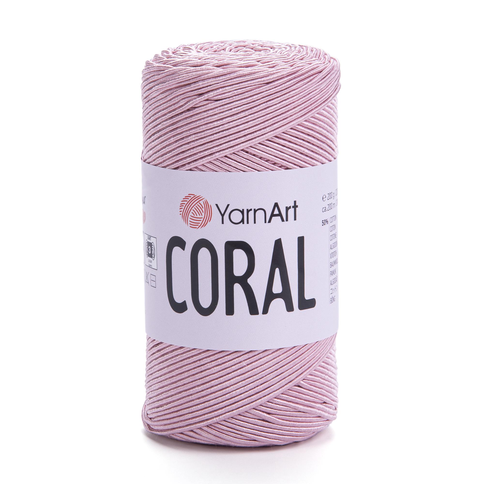 Пряжа YarnArt Coral 1915 Розовый (6629)