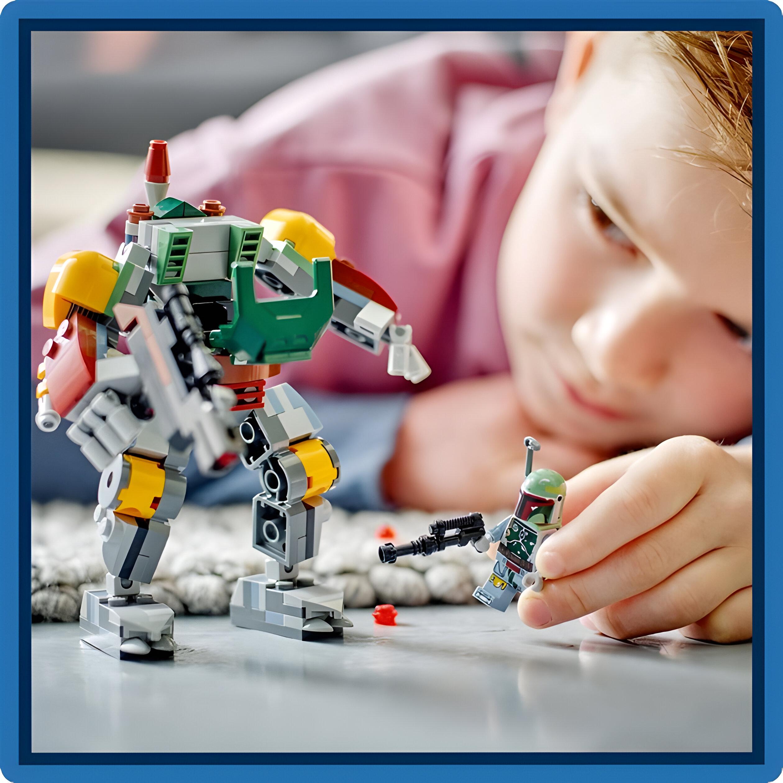 Конструктор детский Star Wars Робот Боба Фетта 189 дет. (JD-11609) - фото 7 Конструктор детский Star Wars Робот Боба Фетта 189 дет. (JD-11609) - фото 7