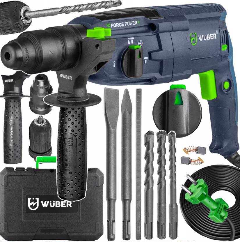 Дриль ударний Wuber 2500 Вт - фото 2 Дриль ударний Wuber 2500 Вт - фото 2