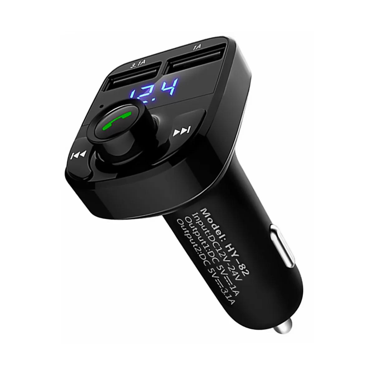 Автомобильный FM-модулятор с Bluetooth от прикуривателя универсальный (3-5-11452)