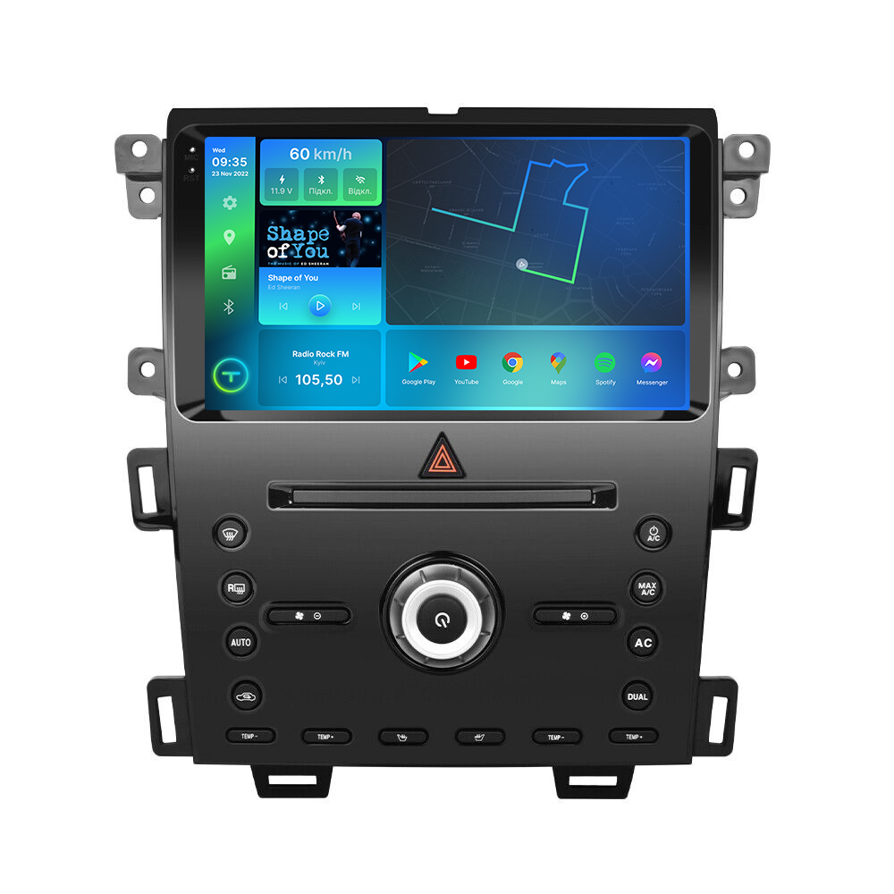 Магнитола штатная Torssen Ford Edge 2015-2018 F98256 4G Carplay DSP з кнопками (202307387)