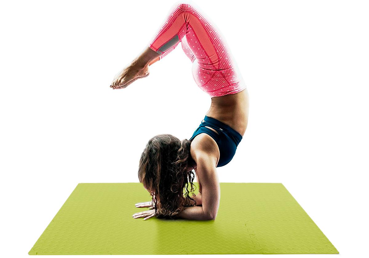 Татами мат-пазл EasyFit SwallowTail Хвост ласточки 4 шт./60х60х1 см Желтый (EF-1950-Y) - фото 6 Татами мат-пазл EasyFit SwallowTail Хвост ласточки 4 шт./60х60х1 см Желтый (EF-1950-Y) - фото 6