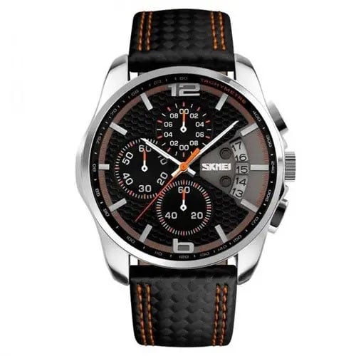 Годинник наручний чоловічий Skmei 9106OG Silver (tf4786)