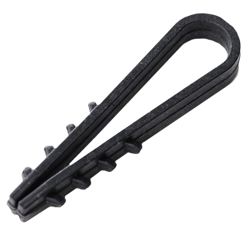 Дюбель-елка Apro FT-6B для быстрого крепления под круглый кабель 6 мм 100 шт. Черный (32163706) Дюбель-елка Apro FT-6B для быстрого крепления под круглый кабель 6 мм 100 шт. Черный (32163706)