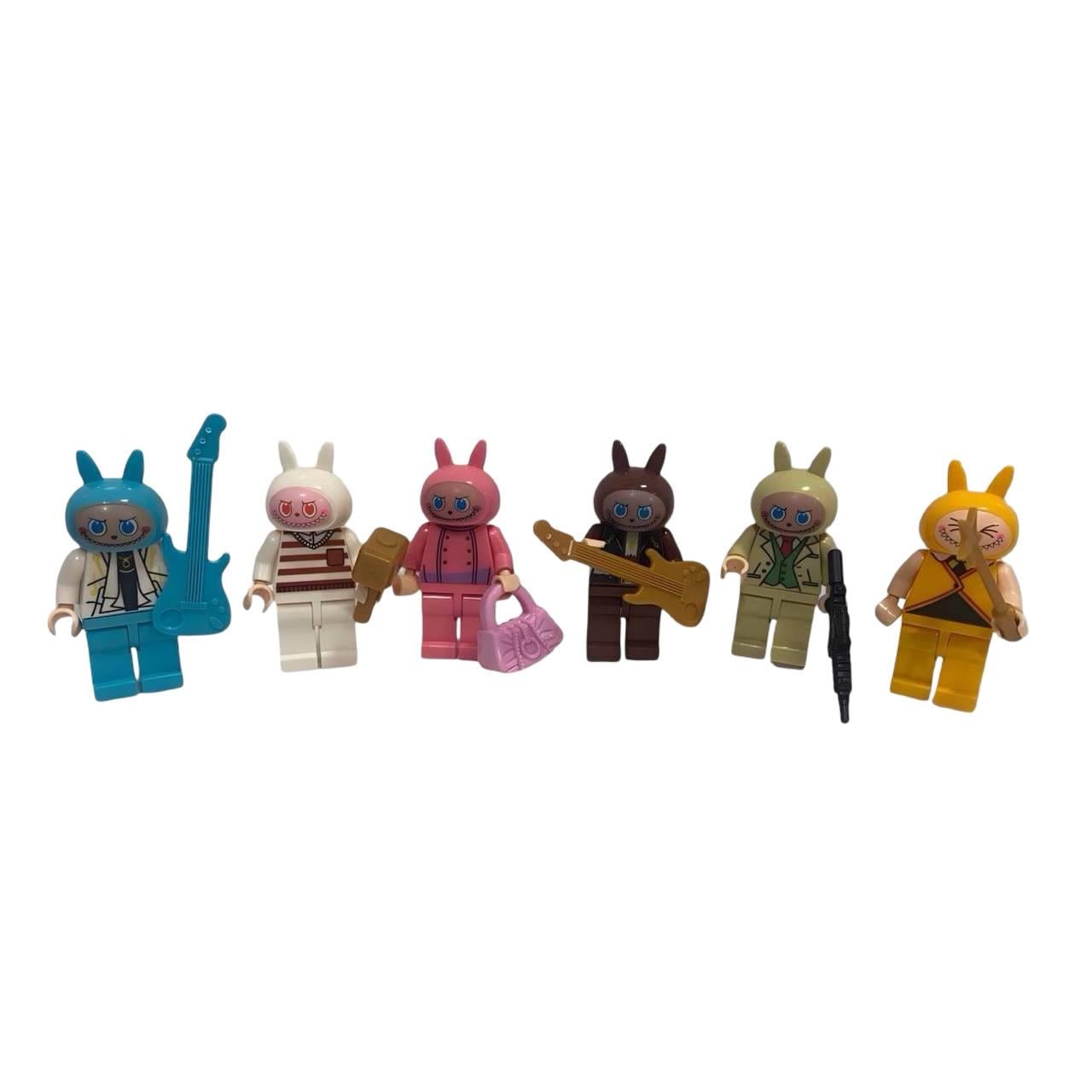 Набор игровых фигурок коллекционный Лабубу 6 персонажей (29674265)