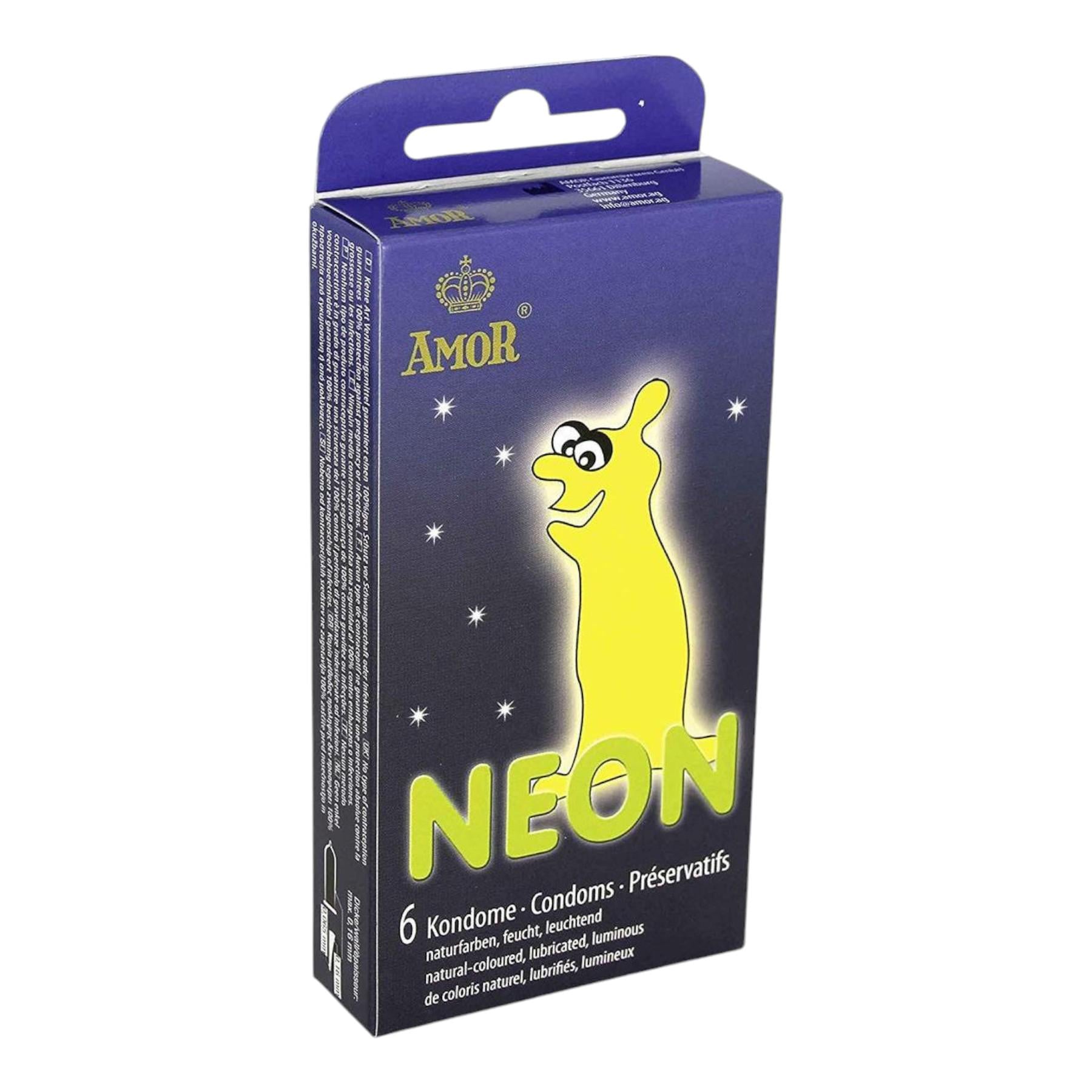 Презервативы люминесцентные Neon Amor №6