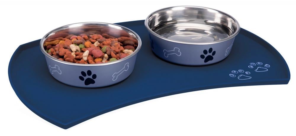 коврик под миску силиконовый 48x27 см (TX-24568)