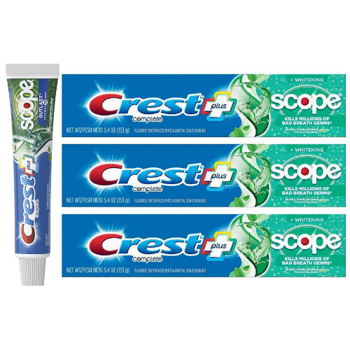 Зубная паста отбеливающая Crest Scope Outlast Toothpaste 442 г 3 шт. (46072301)