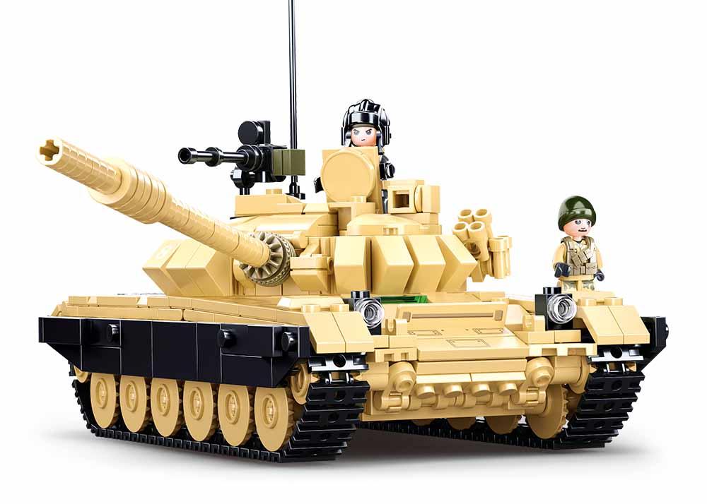 ᐉ Конструктор Sluban M38-B1011 Танк T-72 B3 770 деталей 2 фигурки