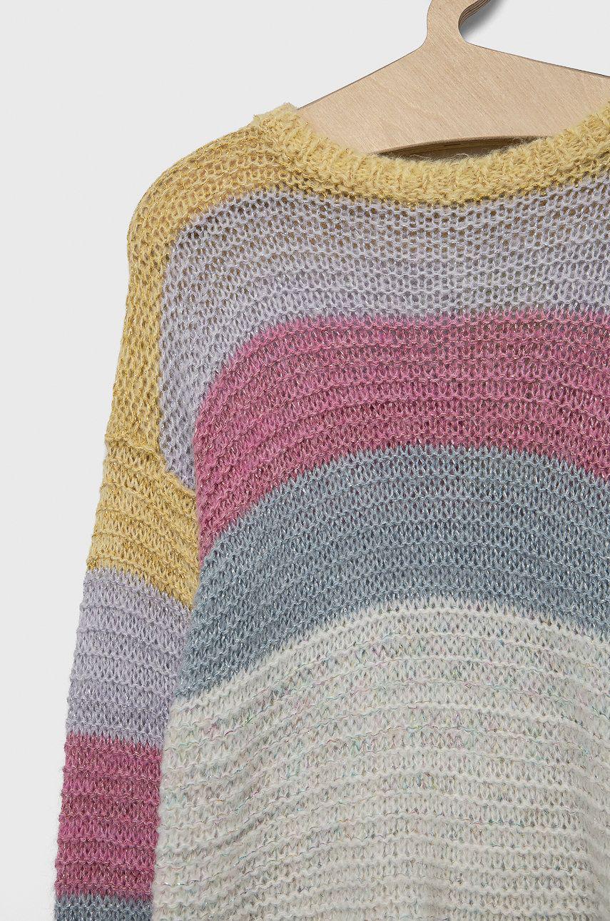 Светр дитячий Benetton S Сірий (116qq1099.g) - фото 3