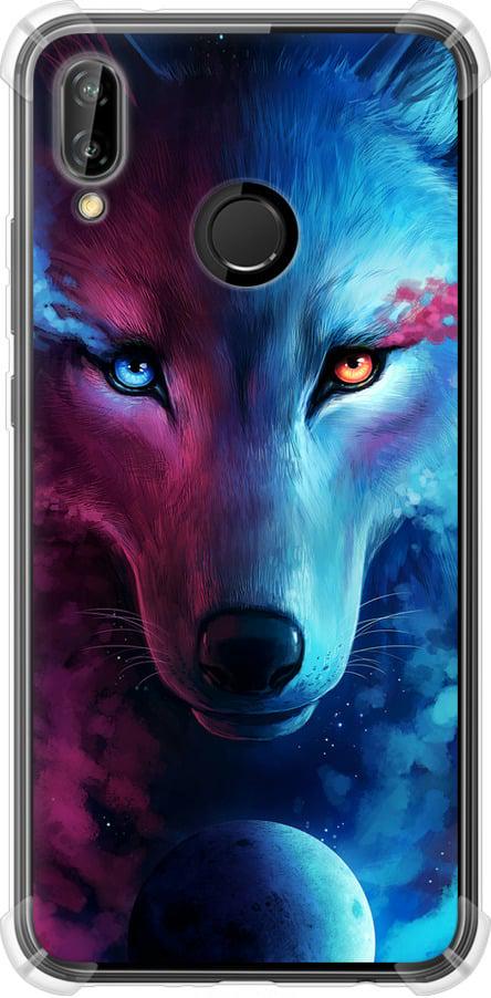 Чехол на Huawei P20 Lite Арт-волк (3999sp-1410-42517)