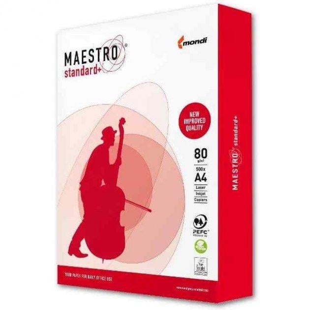 Бумага офисная Maestro Standard Plus A4 80 г/м2 500 л. (1725260046)