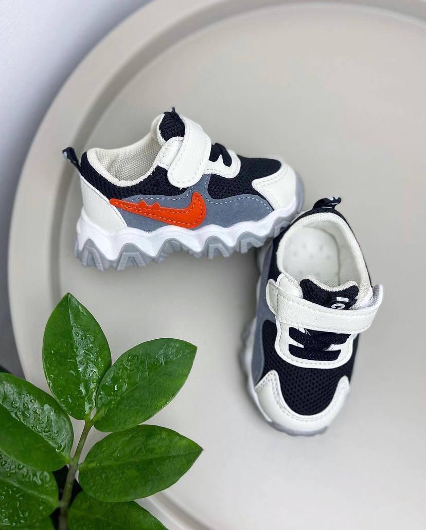 Кроссовки детские р. 19 Черный (317) - фото 2 Кроссовки детские р. 19 Черный (317) - фото 2