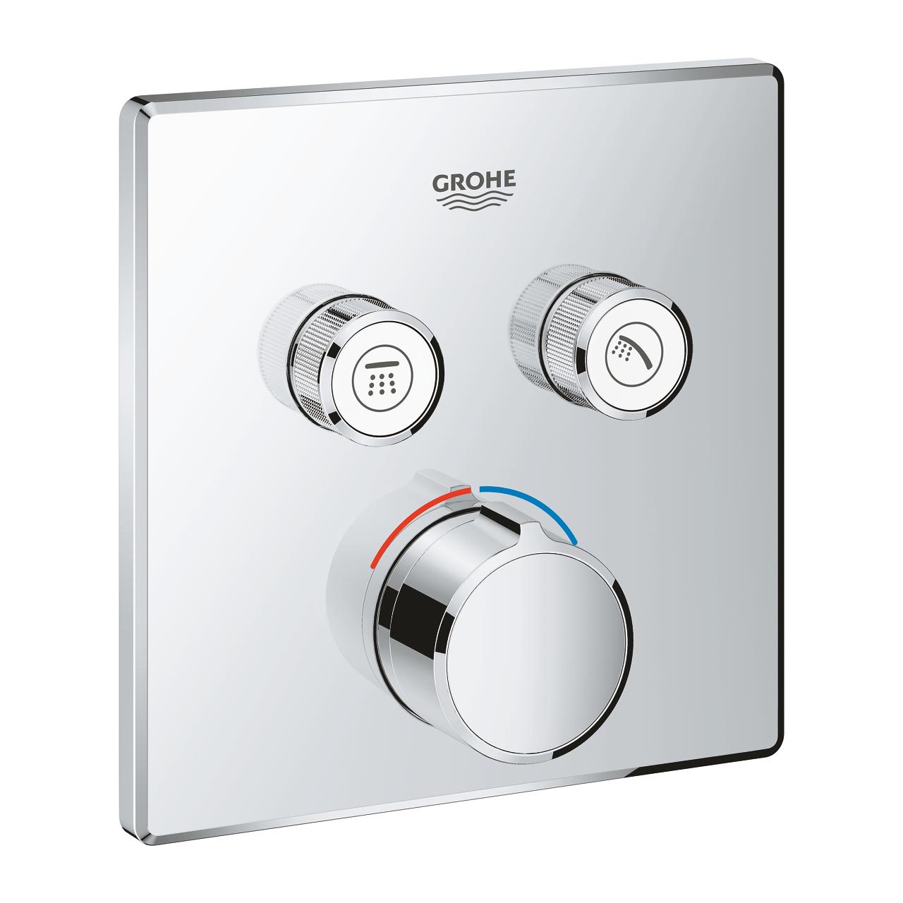 Зовнішня частина змішувача Grohe Grohtherm SmartControl 29148000 з термостатом Хром (111091)