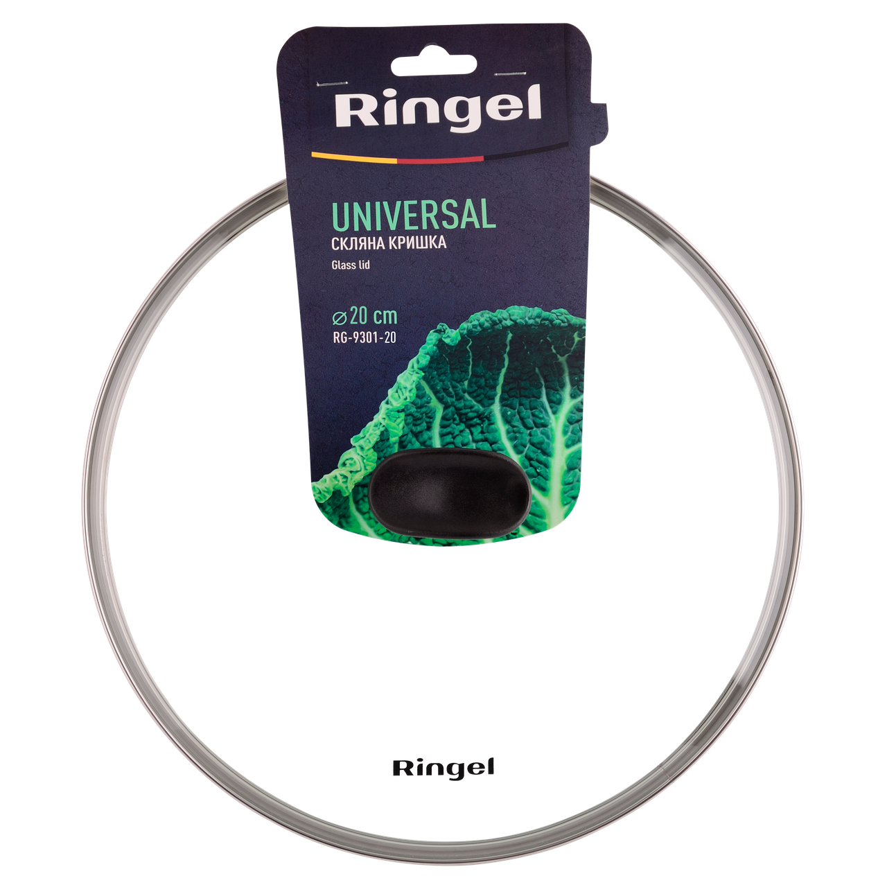 Крышка стеклянная Ringel Universal 20 см (RG-9301-20) - фото 2 Крышка стеклянная Ringel Universal 20 см (RG-9301-20) - фото 2