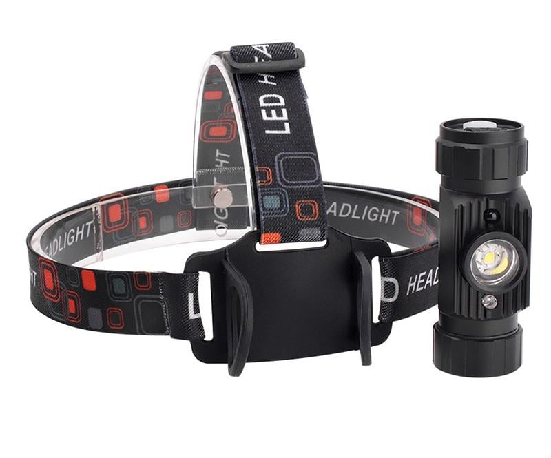 Фонарь налобный Boruit RJ-020 350 люмен с датчиком движения (217)