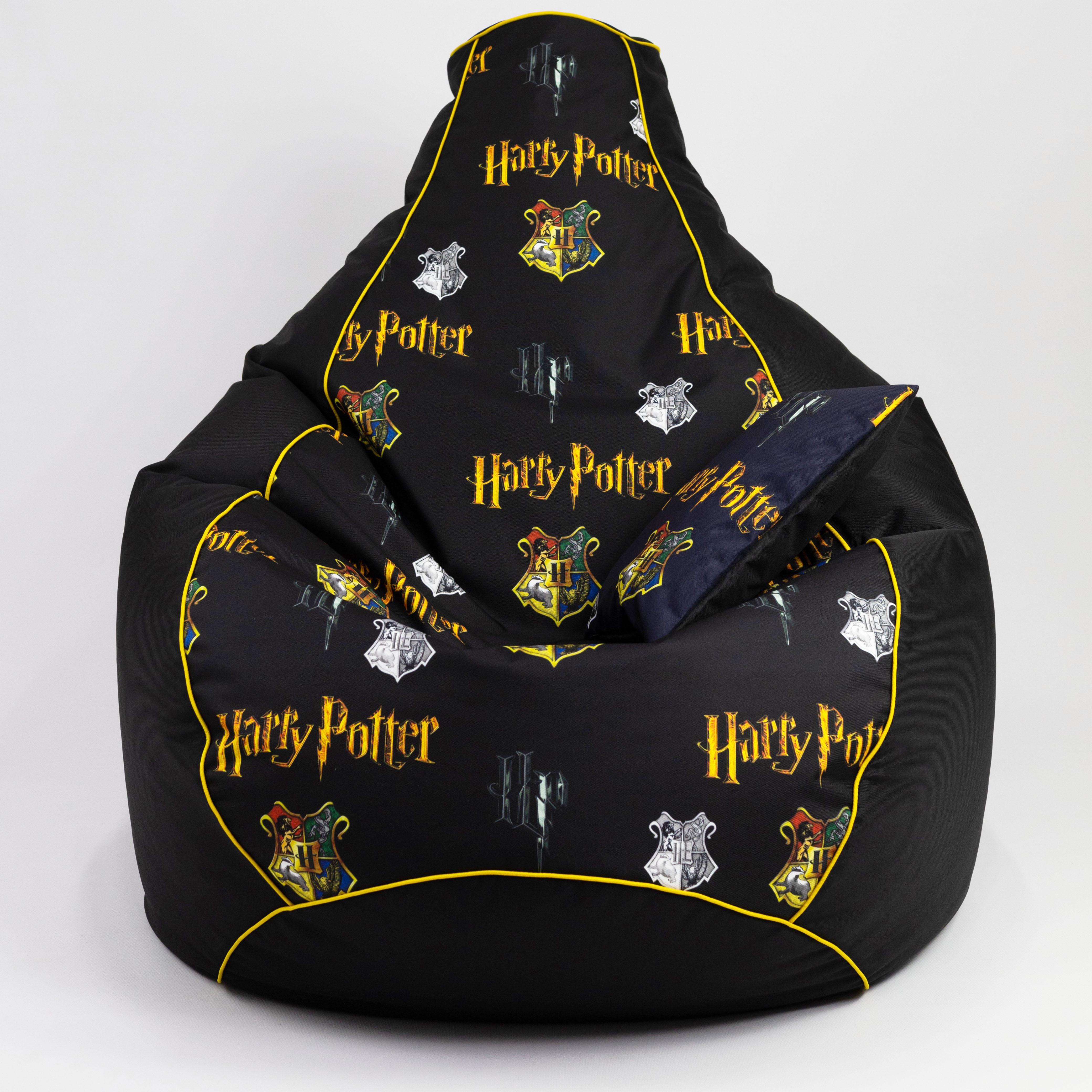 Бескаркасное кресло-мешок и подушечка Flex Oksford Harry Potter с кантиком ХXL 140х100 см (100033) Бескаркасное кресло-мешок и подушечка Flex Oksford Harry Potter с кантиком ХXL 140х100 см (100033)