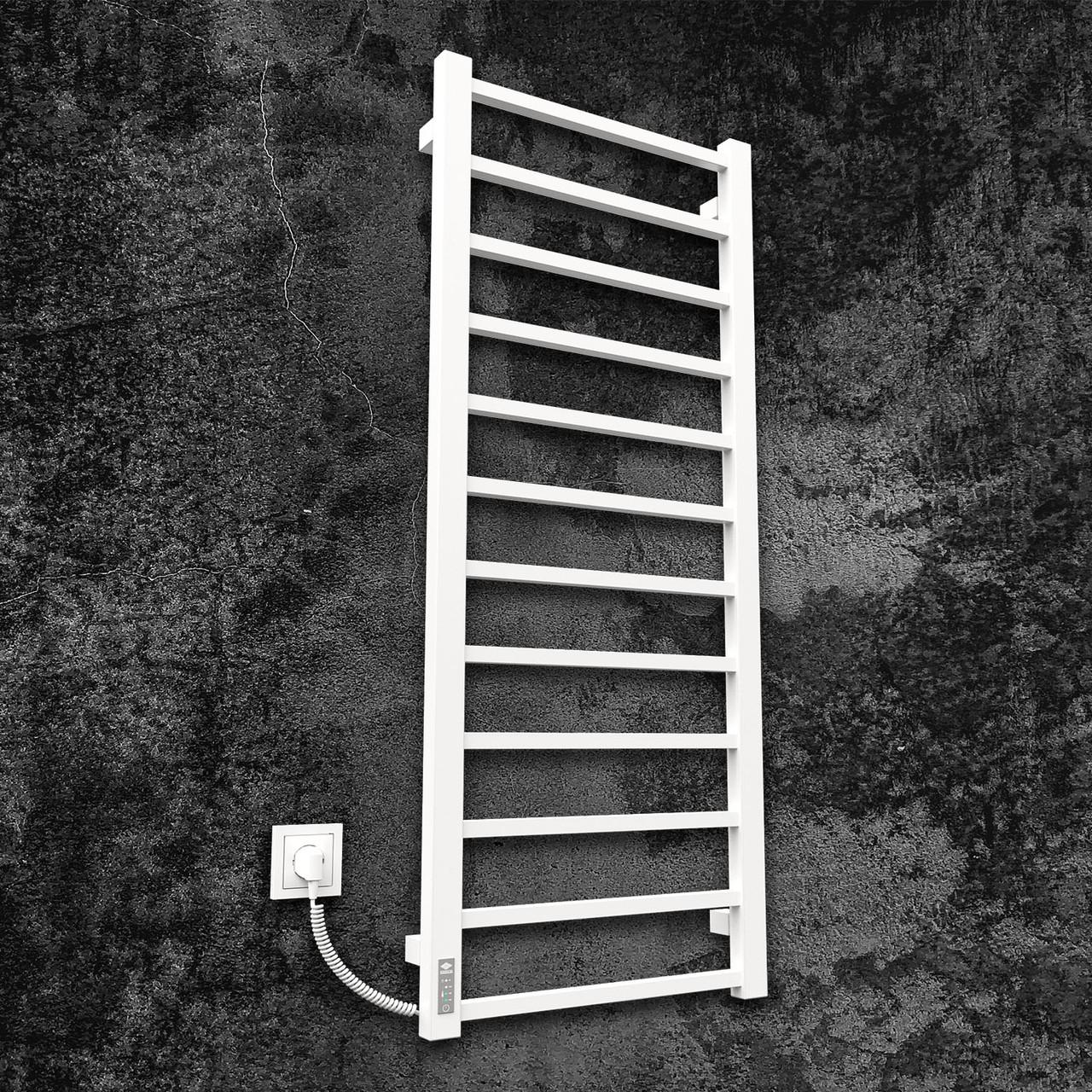 Полотенцесушитель Kosser Лофт 1200х500 мм EL с таймером Белый (ДЛФ04ELW)