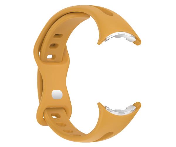 Ремінець Silicone для смарт годинників Google Pixel Watch 2 Помаранчевий