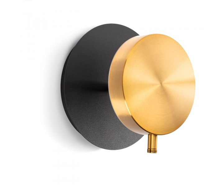 Светильник настенный GOLDEN VINYL Black