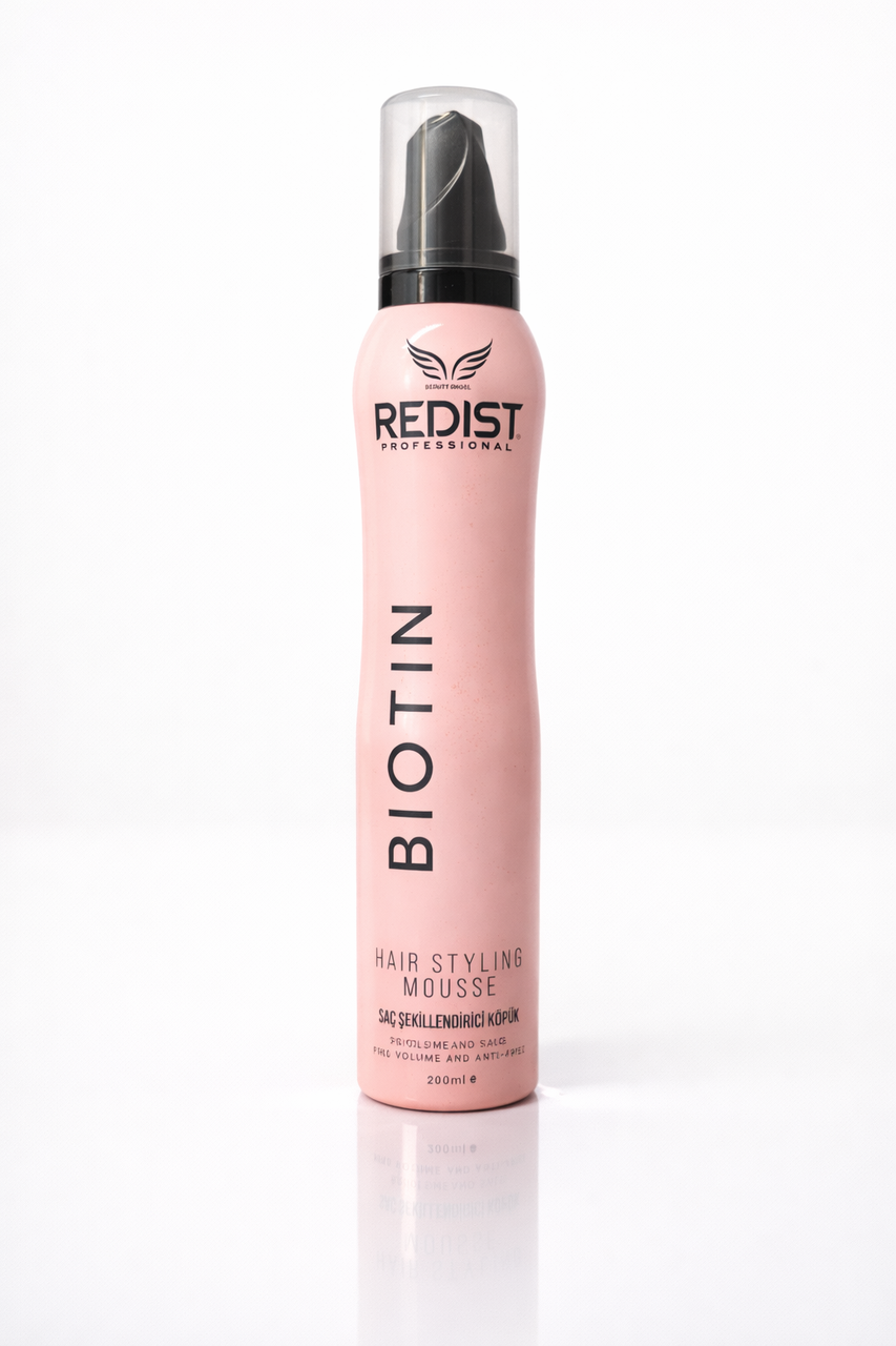 Мусс для укладки волос Redist Biotin Hair Styling Mousse с биотином 200 мл