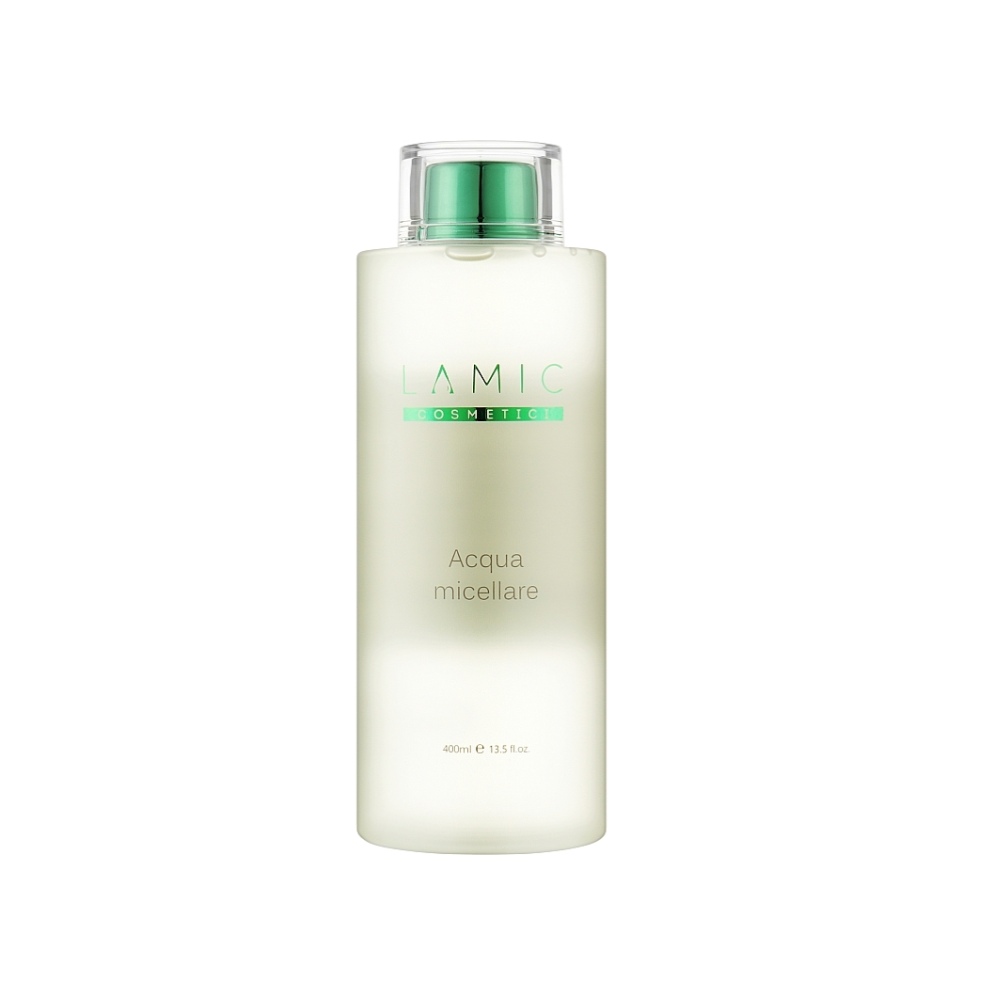 Міцелярна вода з гіалуроновою кислотою Lamic Cosmetici Acqua Micellare 400 мл