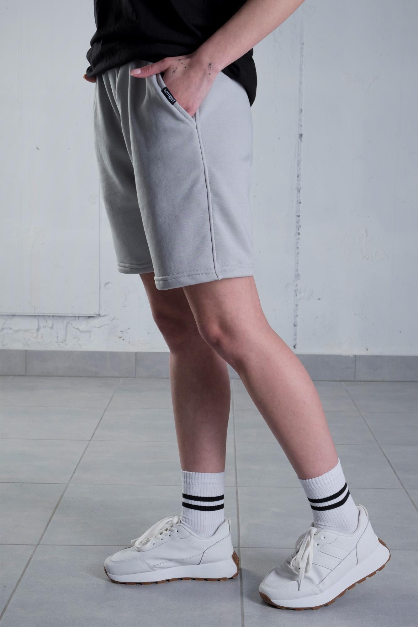 Шорты Without Basic woman 3XL Gray (3XL8048972)