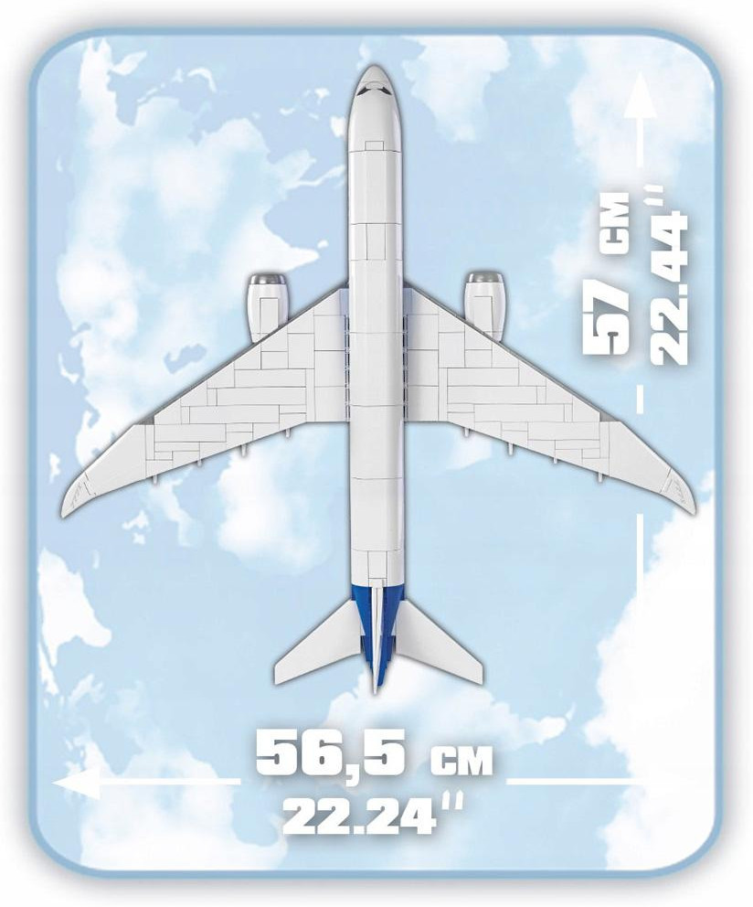 Конструктор Cobi Боинг 777Х 625 деталей (COBI-26602) - фото 2