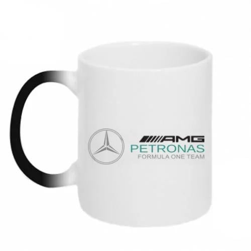 Чашка хамелеон Formula one team Mercedes 320 мл Чорно-білий (10777376-17-165549) Чашка хамелеон Formula one team Mercedes 320 мл Чорно-білий (10777376-17-165549)
