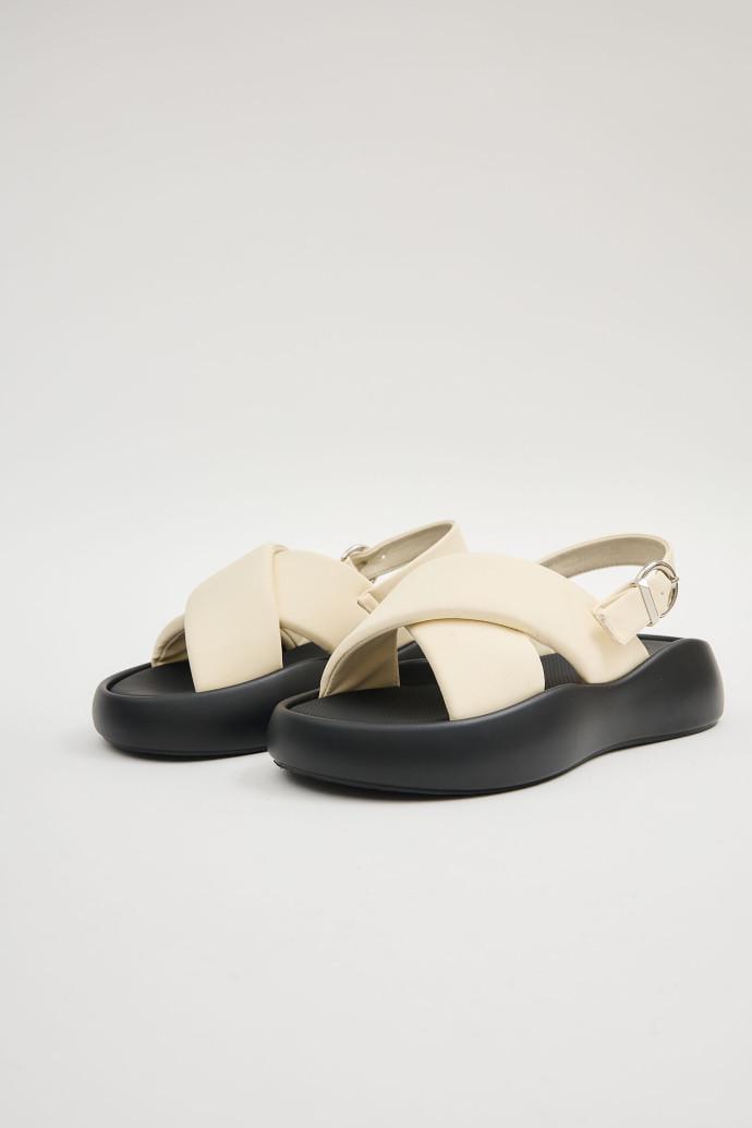 Босоніжки жіночі LONZA на платформі р. 40 Білий (198719) - фото 4 Босоніжки жіночі LONZA на платформі р. 40 Білий (198719) - фото 4