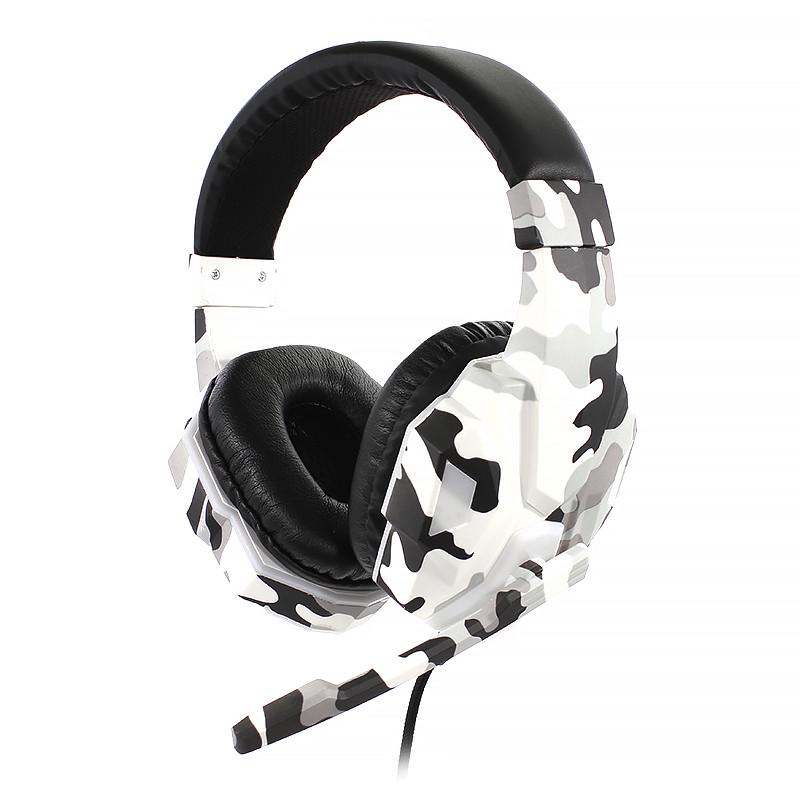 Проводная гарнитура SOYTO SY830MV Camouflage Grey - фото 2