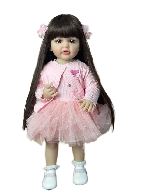 Кукла Reborn Марлен силиконовая 55 см (2728416358)