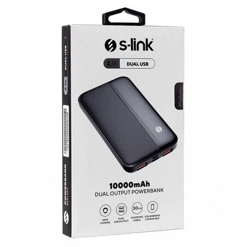 Зовнішній акумулятор S-Link IP-G10N 10000 mah (12400655) - фото 2