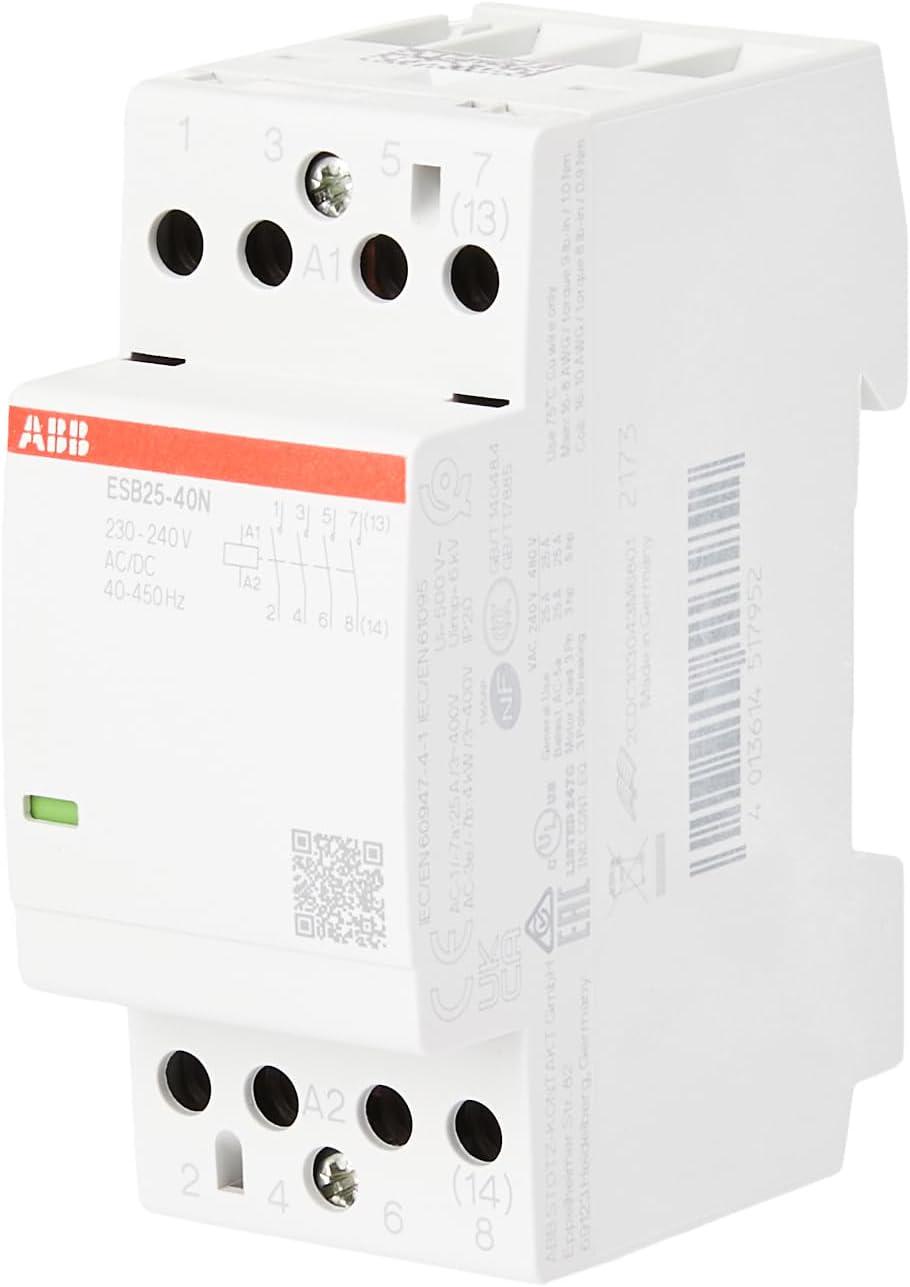 Контактор модульный ABB ESB24-40-230В 4НО (GHE3291102R0006) - фото 1