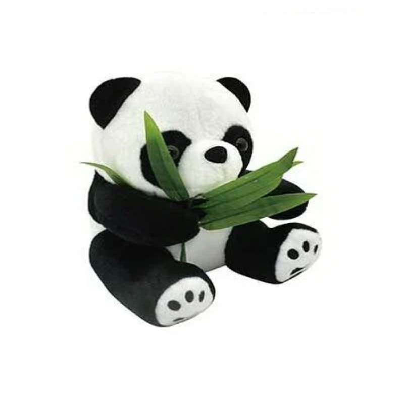 М'яка іграшка CH 6037 B/72/2 Панда з сумочкою в коробці 20 см (25469516)