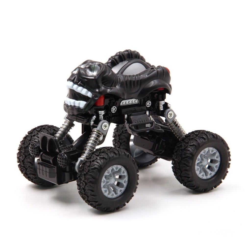 Инерционная игрушка KLX Monster Graffiti Off-Road детский автомобиль Черный (SUN3458)