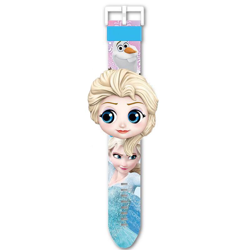 Часы наручные детские Эльза с проектором 24 вида изображения (VA-1430293763)