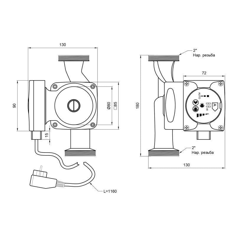 Насос циркуляционный Thermo Alliance LPSA 32/60/180 (FRRS00047142) - фото 2 Насос циркуляционный Thermo Alliance LPSA 32/60/180 (FRRS00047142) - фото 2