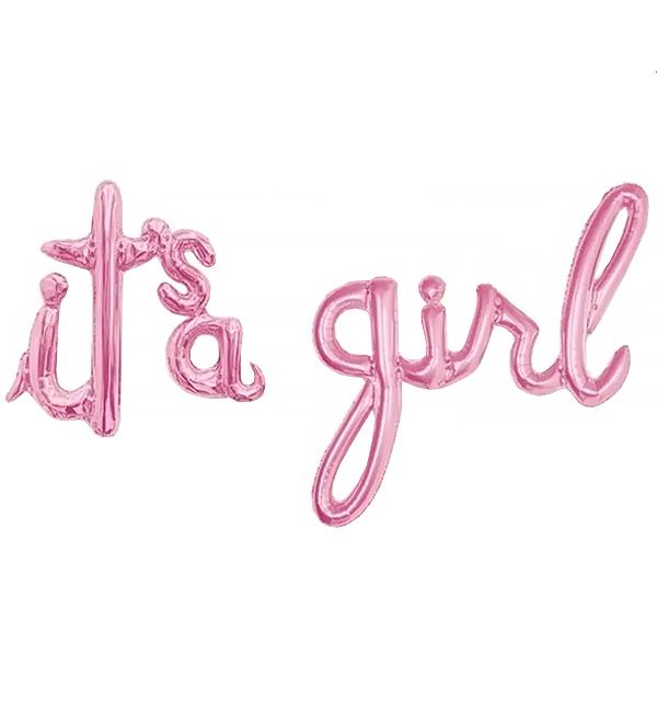 Воздушные шары It's a girl Розовый (514267)