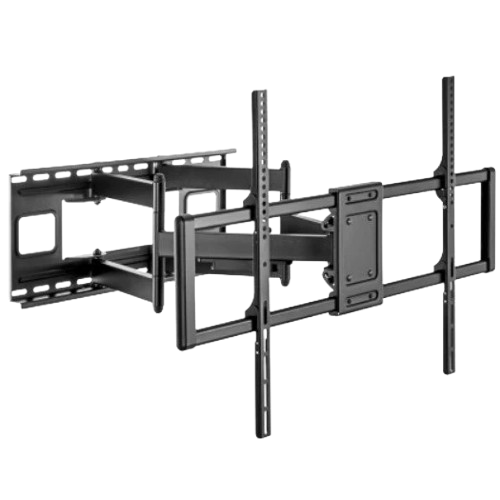 Кронштейн для телевизора Gembird WM-120ST-01 нагрузка до 120 кг диагональ 60-120" Черный