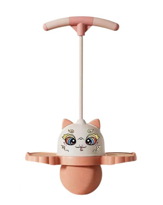 Джампер мяч прыгун Кот балансир с ручкой