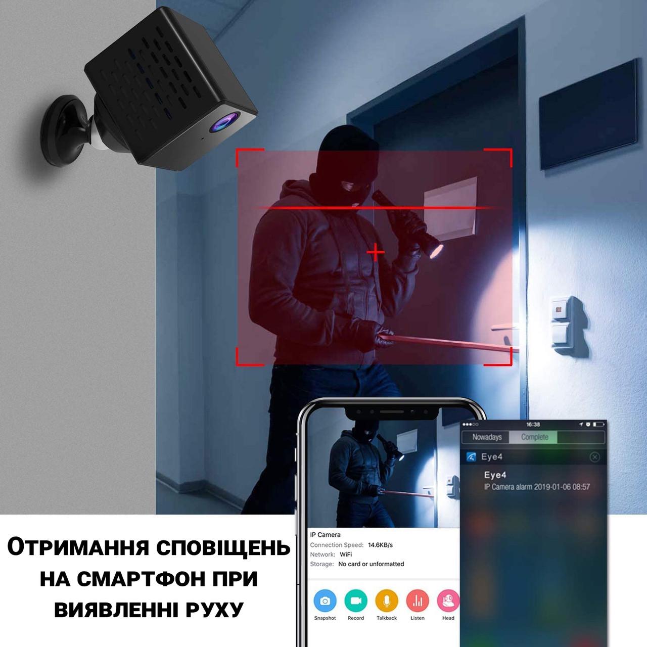 WiFi міні камера відеоспостереження Vstarcam CB71 з датчиком руху і нічним підсвічуванням з підключенням до Android і Iphone - фото 11