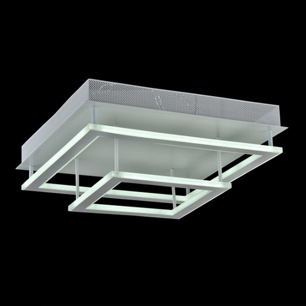 Светильник потолочный белый квадратной формы Flora (OK023/2)