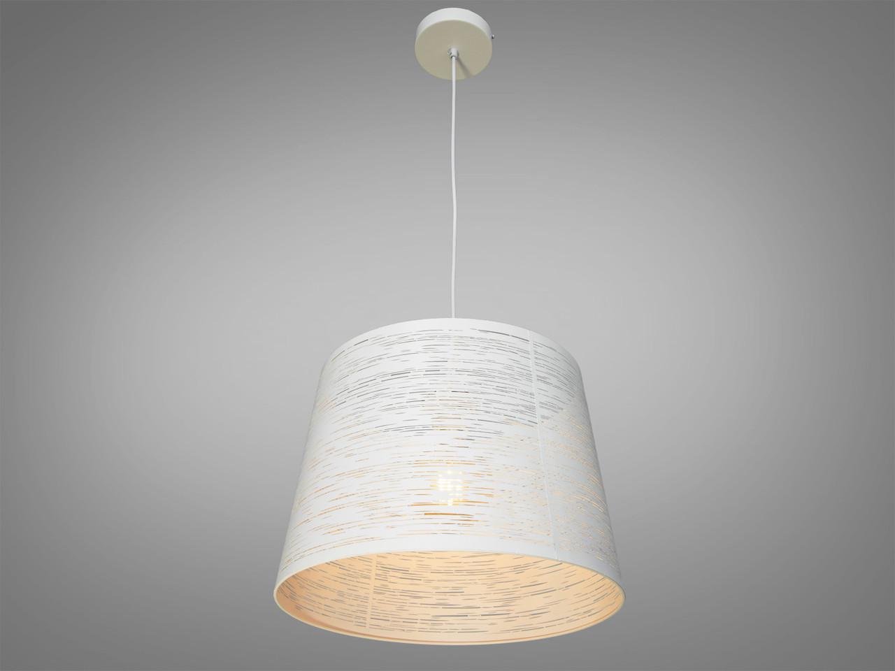 Світильник-підвіс Геометрія в стилі Loft Білий (8397-1WH-LS)