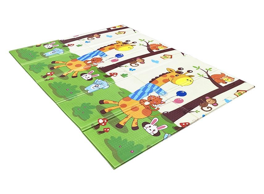 Развивающий коврик детский двухсторонний Город 11/Животные 30 с сумкой 200х150х1 см (1996940986) - фото 6 Развивающий коврик детский двухсторонний Город 11/Животные 30 с сумкой 200х150х1 см (1996940986) - фото 6