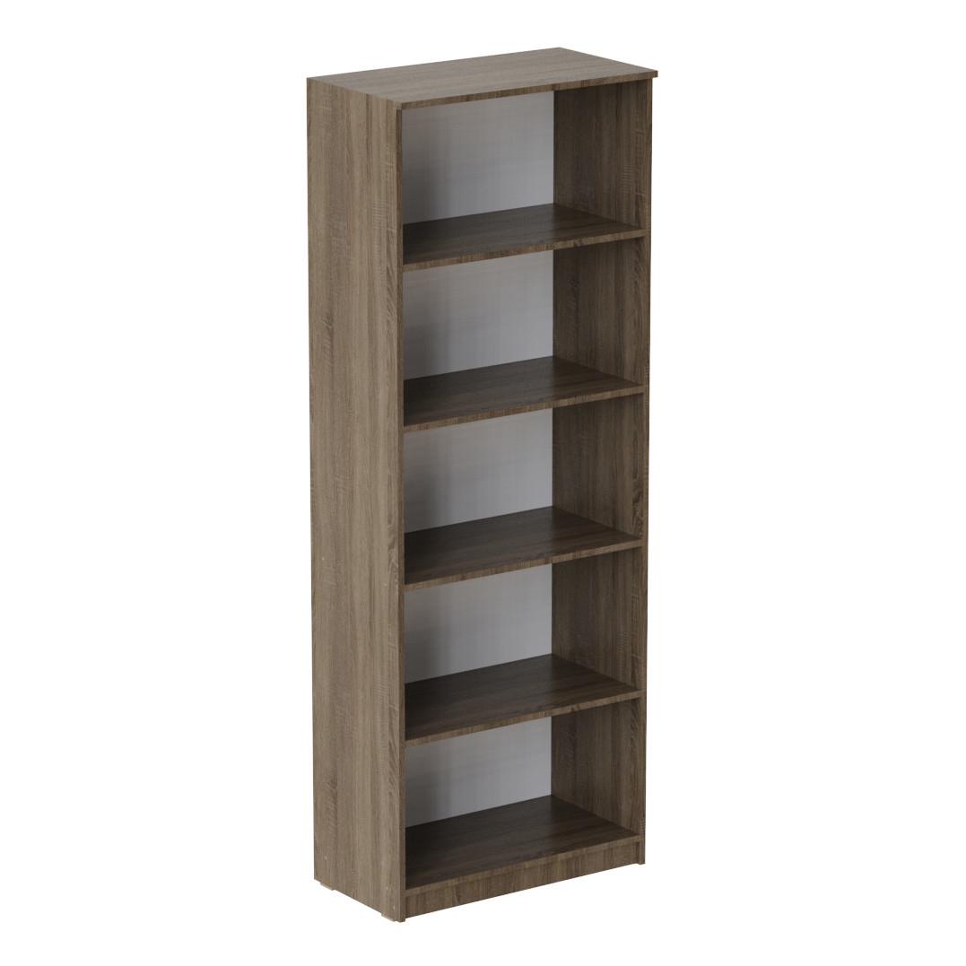 Шкаф Анжело Ferrum-decor на 5 полок 1900x800x380 мм ДСП 16 мм Дуб Сонома Трюфель (FRD-105047)